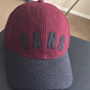 VANS wool baseball cap